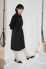 Simone Outer Dress in Black