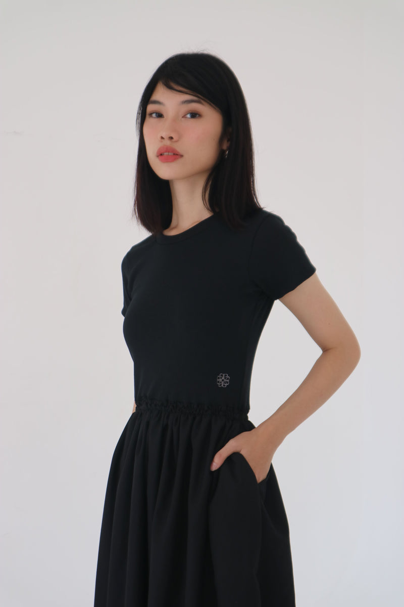 Amygo Store - Jazzy Rib Cotton Dress