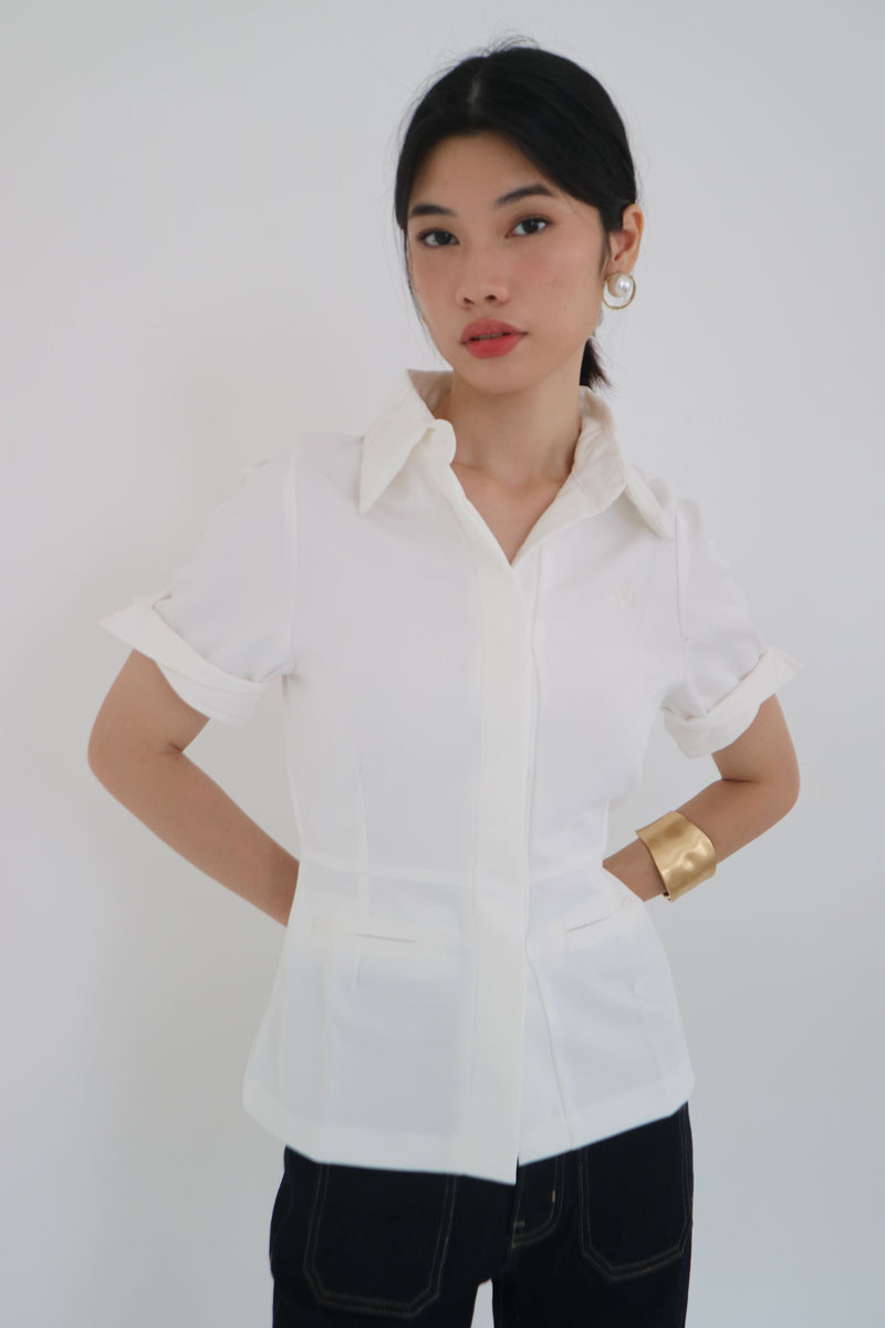 Amygo Store - Kara Peplum Shirt