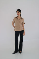 Amygo Store - Kara Peplum Shirt