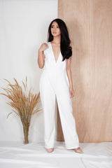Opal Jumpsuit in White