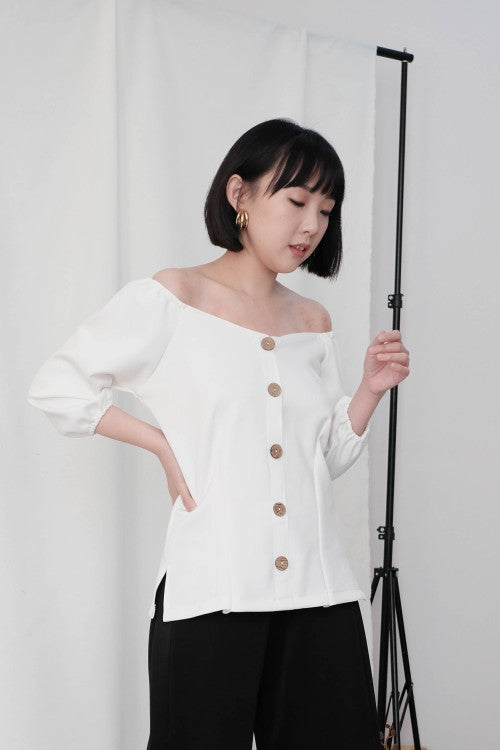 Paloma Multiway Top in White