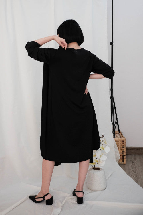 Leah Multiway Dress in Black
