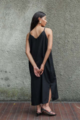 Basic Slip Dress in Black