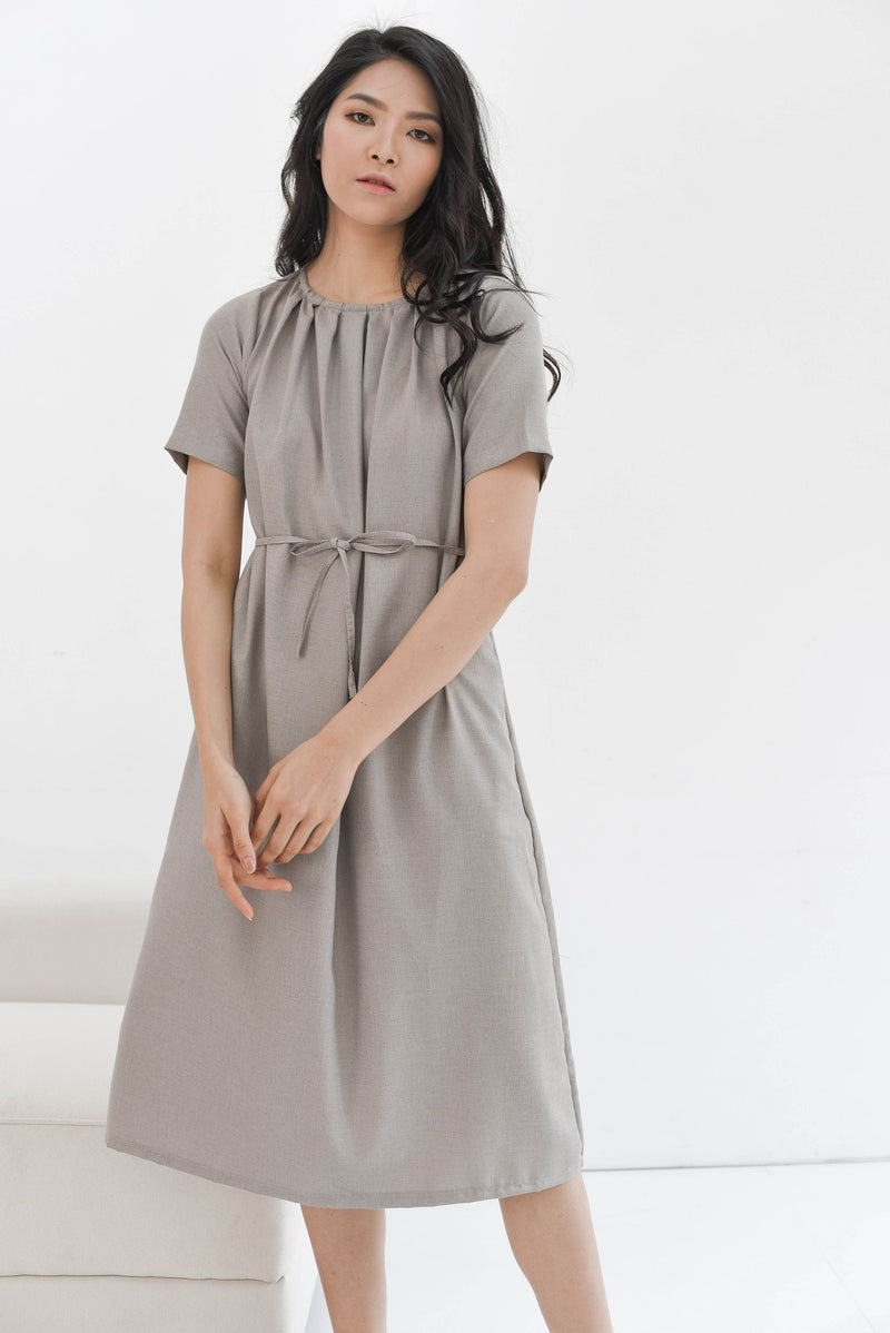 Nara Relax Dress in Taupe