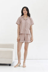 Easy Day Shirt in Dusty Pink