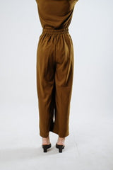 Denver Cullote Pants in Olive Green