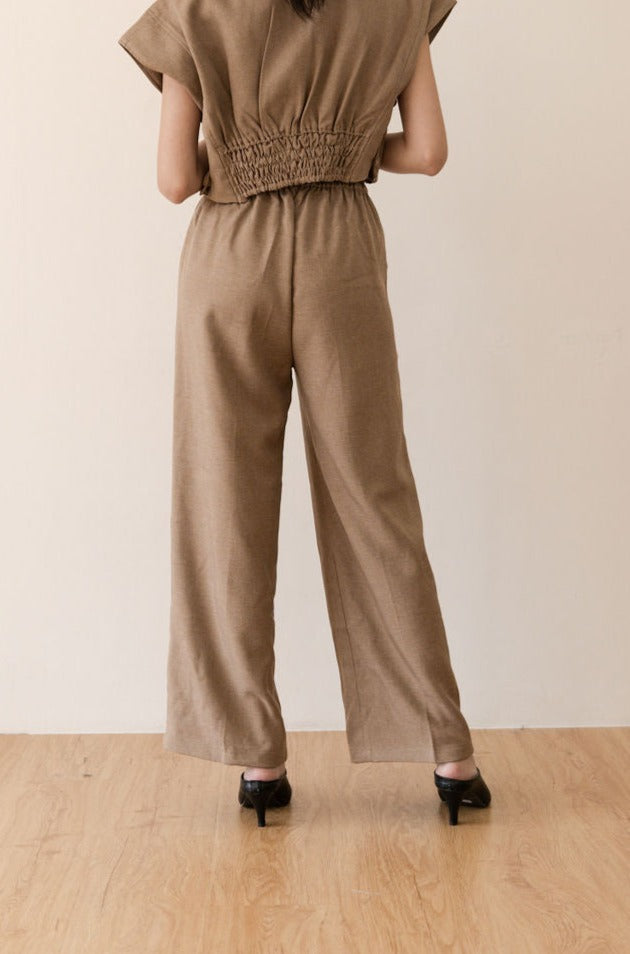 Dixie Woll Cullote Pants in Expresso