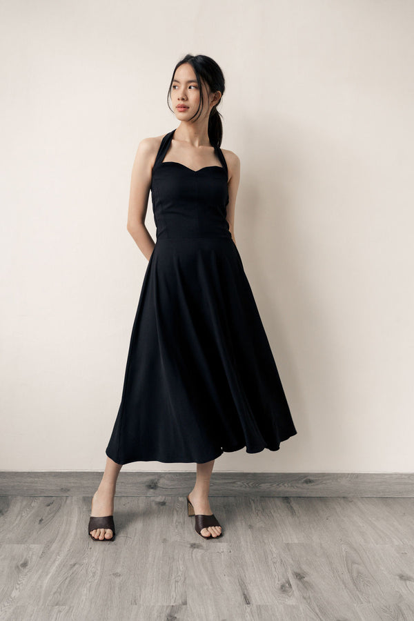 Tif Corset Multiway Dress in Black