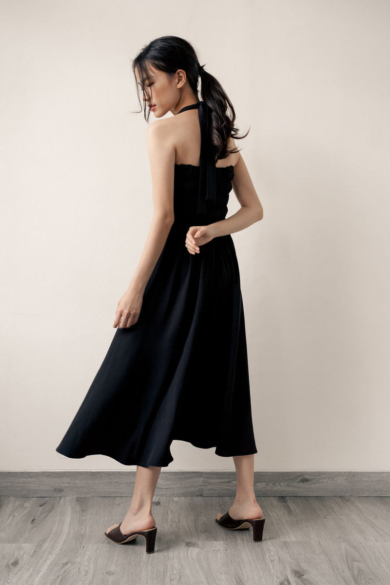 Tif Corset Multiway Dress in Black
