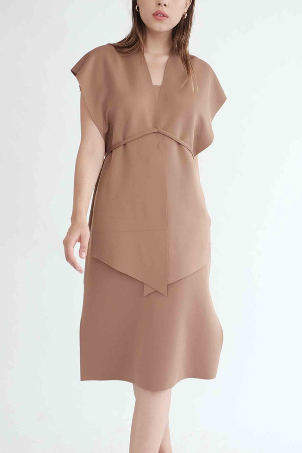 Sierra Multiway Dress in Deep Choco