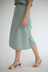 East Skirt Cullote in Sage Green