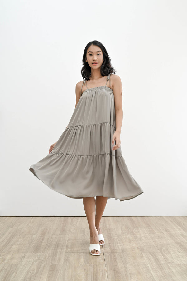 QUINN MAXI SKIRT/DRESS IN SAGE GREEN