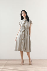 Neil Outer Dress in Creme