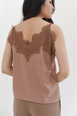 Lace Camisole in Copper