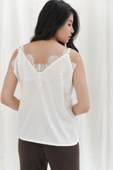 Lace Camisole in White