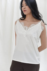 Lace Camisole in White